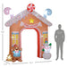 10FT Prelit Inflatable Gingerbread House Archway with Snowman and LED Lights - Outdoor Christmas Decoration - Monsta Online