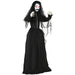 5.5ft Halloween Animatronic Zombie Bride – Jaw Drop, Glowing Red Eyes and Creepy Speaking Sounds - Monsta Online