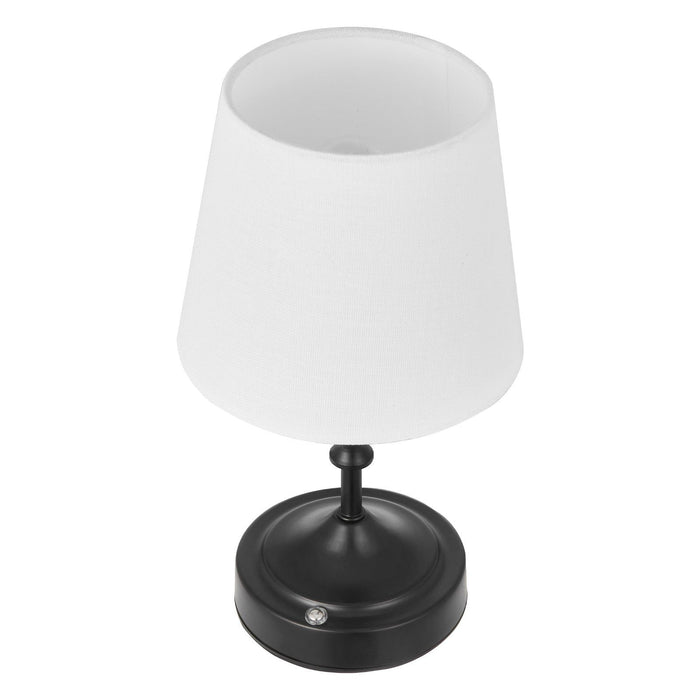 Cordless Rechargeable Table Lamp with Fabric Shade - 3 Dimmable Brightness Levels - Monsta Online
