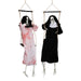 3ft Sound - Activated Hanging Halloween Ghosts with Light - Up Eyes and Screaming Sound - Monsta Online