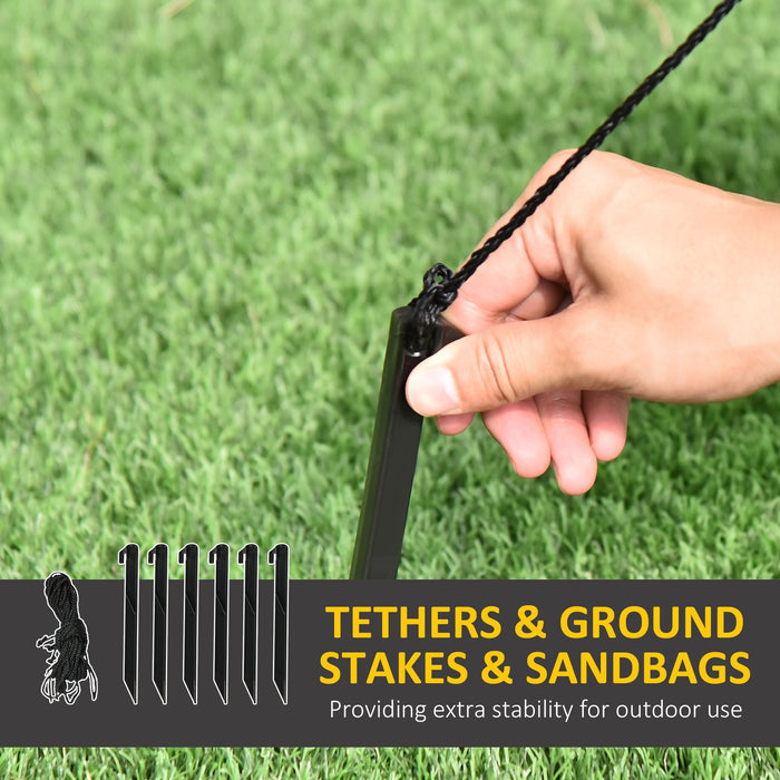 8FT Prelit Inflatable Nutcracker Soldier with 4 White LED Lights - Outdoor Christmas Decoration - Monsta Online