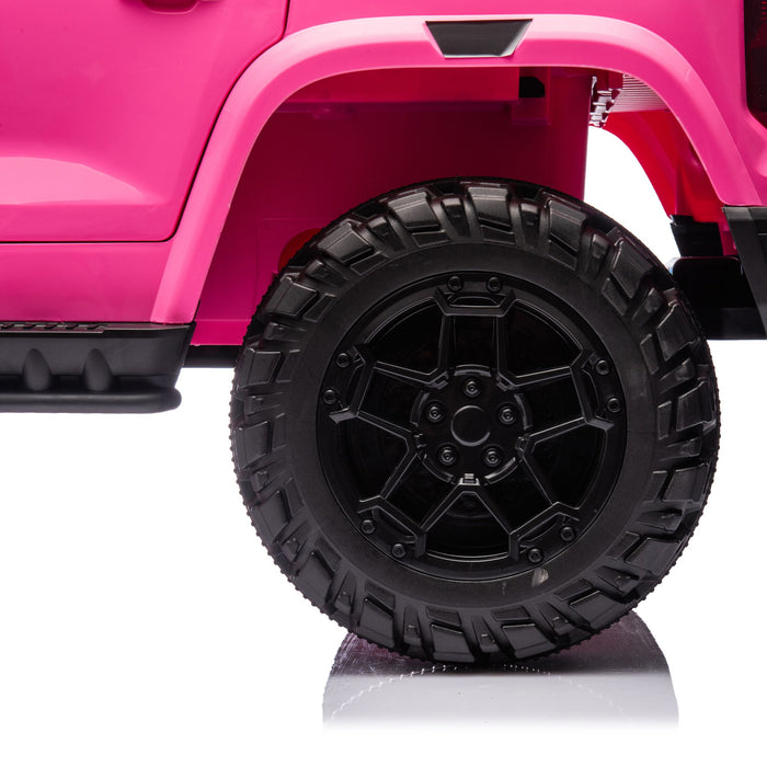 24V Two Seater Kids 4x4 Ride On Pickup Truck With Safety Belts Remote Control - Monsta Online
