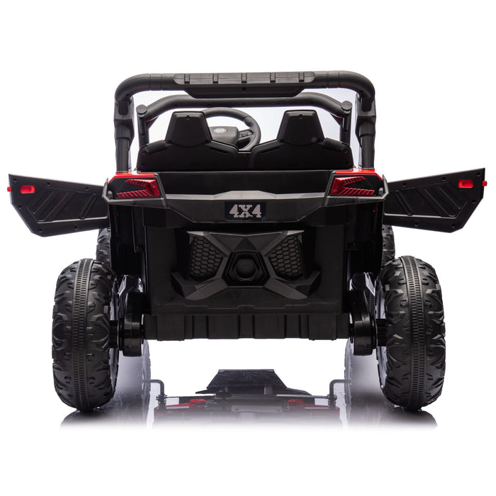 Two Seater 24V Kids Ride On UTV with Parental Remote and LED Lights - Monsta Online