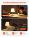 Cordless Rechargeable Table Lamp - Gold Finish with Dimmable 3 Brightness Levels - Monsta Online