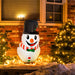 3FT Prelit Christmas Hanging Inflatable Snowman with LED Lights - Outdoor Window Decoration - Monsta Online