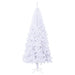 8FT white artificial Christmas tree — 1300 tips, durable PVC, outdoor - safe, full - bodied display with easy plug - in assembly - Monsta Online