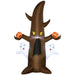 5ft Inflatable Halloween Ghost Tree with Pumpkins and LED Lights - Monsta Online