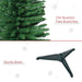 5FT Pencil Artificial Christmas Tree — 294 Tips, Unlit, Slim Space - Saving, Realistic, Plastic Base - Monsta Online