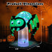 6ft Inflatable Halloween Spider with Rotating 3‑Color LED Lights - Monsta Online