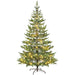 9FT Sparse Cedar Pre - Lit Artificial Christmas Tree — 310 Dual - Color LEDs, 11 Modes, 4306 Tips, Remote - Monsta Online