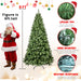 9FT Pre - Lit Artificial Christmas Tree — 650 UL Lights, Memory Wire, 1930 Tips, Auto - Unfold, Metal Stand - Monsta Online