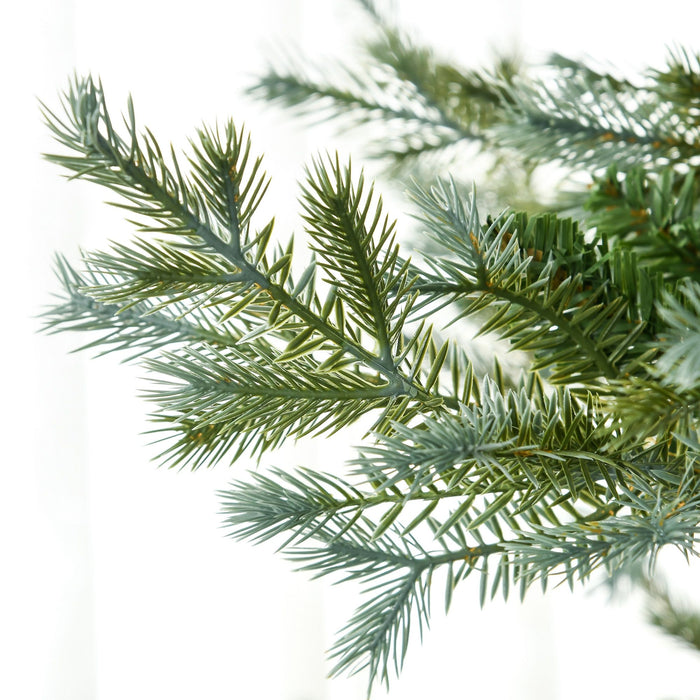 7.5FT Wide Artificial Christmas Tree — 1288 Tips, Unlit, Auto - Open, Easy - Shape Branches, Steel Base - Monsta Online