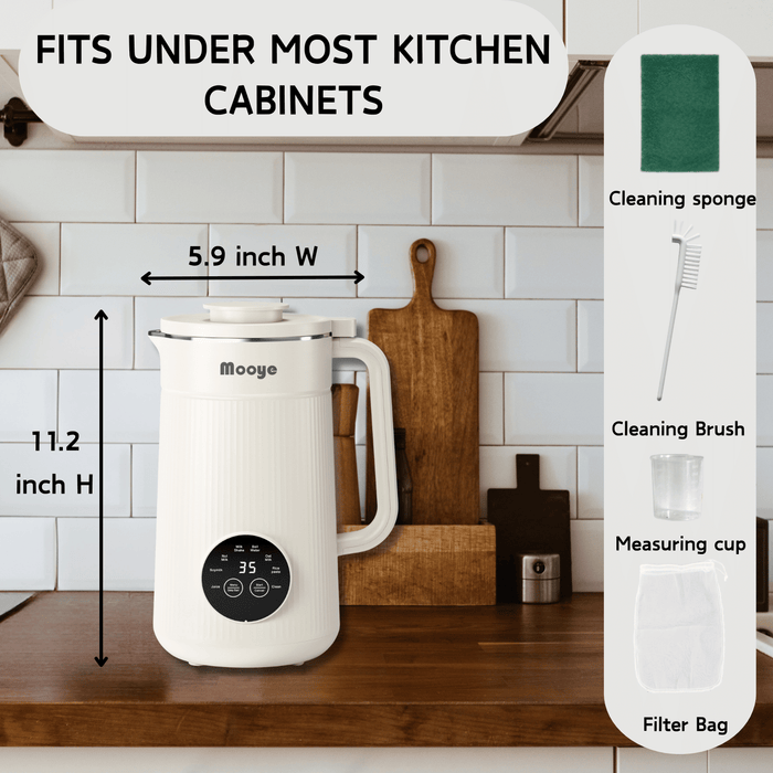 Multi - Functional 8 in 1 Soy and Almond Milk Maker with Auto - Clean and 12h Timer - Monsta Online