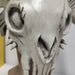 Halloween Cow Skull Horn Mask – Scary Animal Head Latex Costume Prop - Monsta Online