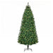 7.5FT Slim Pre - Lit Artificial Christmas Tree — 450 Warm White LEDs, 8 Modes, 1146 Tips, Foldable Base - Monsta Online
