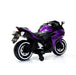 12V Ride - On Kids Electric Motorcycle with Throttle and Lighted Training Wheels - Monsta Online