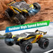 Red Horizon: 1:16 High - Speed 47MPH+ RC Monster Truck with Dual Rechargeable Batteries - Monsta Online