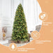 4FT Pre - Lit Artificial Christmas Tree — 150 Warm LED, 527 Tips, PE+PVC, Hinged, Metal Stand - Monsta Online