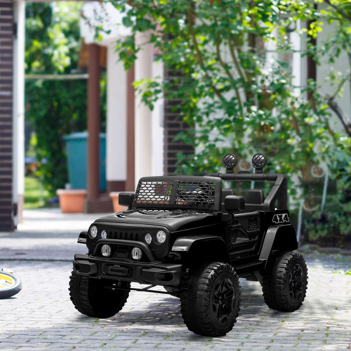 12V Electric 4x4 Kids Ride - On Jeep Truck with Remote Control and LED Headlights - Monsta Online