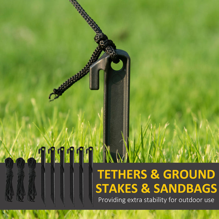 8FT Prelit Inflatable Smiling Santa Claus with Gift Bag and LED Lights - Outdoor Christmas Decoration - Monsta Online