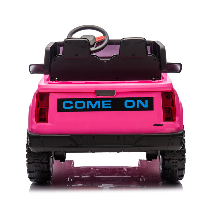 24V Two Seater Kids 4x4 Ride On Pickup Truck With Safety Belts Remote Control - Monsta Online