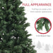 9FT Artificial Christmas Tree — 2132 Tips, Auto - Open Hinged, Full Shape, Steel Base, Unlit - Monsta Online