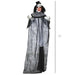 6ft Sound Activated Halloween Animatronic Clown – Shaking Body, Creepy Sounds and Glowing Red Eyes - Monsta Online
