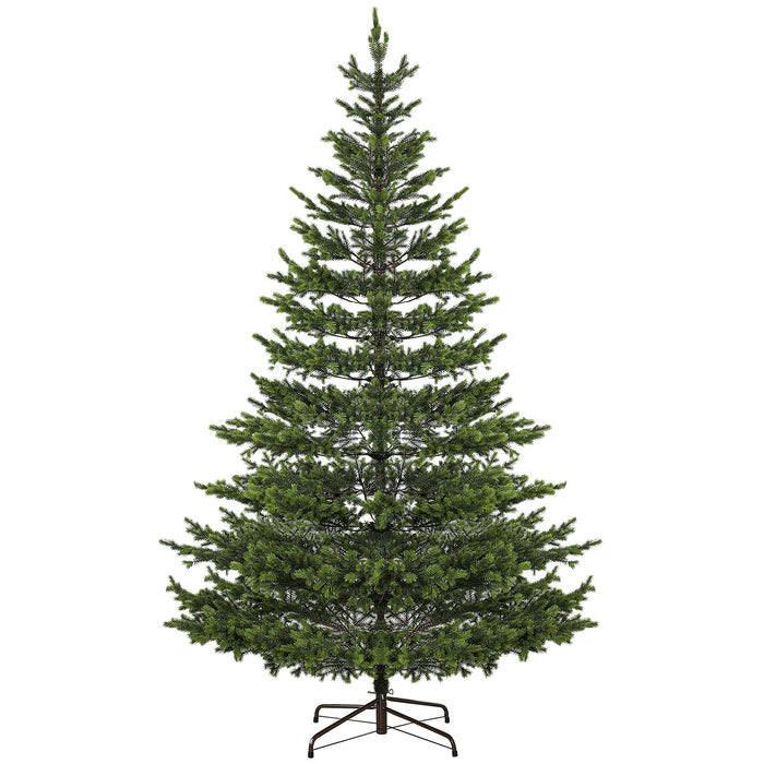 9FT Sparse Artificial Christmas Tree — 4306 Tips, Unlit, Auto - Open Hinged, PE Cedar, Steel Base - Monsta Online