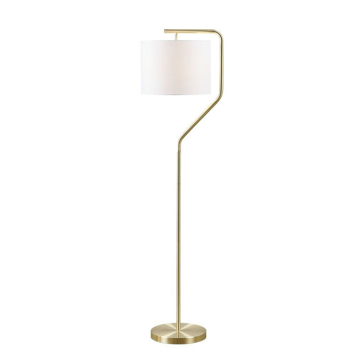Sleek Angular Arched Floor Lamp - Versatile Metal Light for Home Decor - Monsta Online
