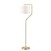 Sleek Angular Arched Floor Lamp - Versatile Metal Light for Home Decor - Monsta Online