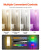 Modern Color Adjustable Floor Lamp - Remote Control & Dimming Function for Living Rooms - Monsta Online
