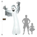 12FT Halloween Inflatable Ghost with LED Lights – Giant Blow Up Yard Decoration - Monsta Online