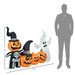 7.5FT Halloween Inflatable Pumpkin, Ghost and Skeleton with LED Lights - Monsta Online