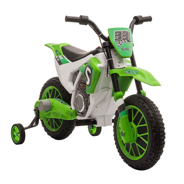 12V Electric Kids Ride On Dirt Bike - Ride - On Motorcycle with Training Wheels - Monsta Online