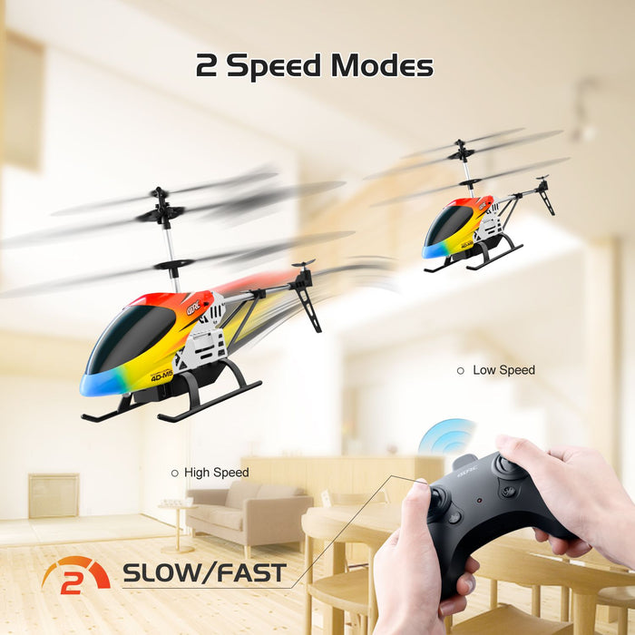 Kestrel RC Helicopter for Kids, Remote Control Helicopter with Alloy Body and Either 2 or 3 Batteries - Monsta Online