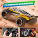 Red Horizon: 1:16 High - Speed 47MPH+ RC Monster Truck with Dual Rechargeable Batteries - Monsta Online
