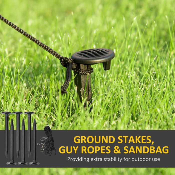 10FT Prelit Inflatable Cheerful Snowman with Black Hat and Rotating LED Lights - Outdoor Christmas Decoration - Monsta Online