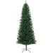 8FT Slim Pencil Artificial Christmas Tree — 1168 Tips, Unlit, Space - Saving, Green, Metal Base - Monsta Online
