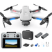 Premium 4.5 - Inch GPS Drone with Camera and Dual Batteries - 5G FPV Auto Return & Follow Me Feature for Adults - Monsta Online
