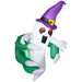 3.9ft Inflatable Halloween Window Sticker Ghost with LED Lights - Monsta Online