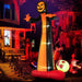 12ft Inflatable Grim Reaper Ghost with Skull and LED Lights - Monsta Online