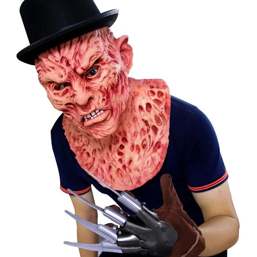 Halloween Freddy Krueger Horror Mask – Realistic Scary Costume for Adults - Monsta Online