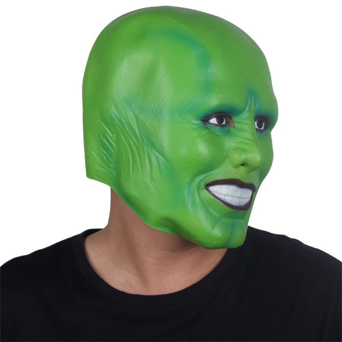 Halloween Mask Cosplay – Funny Green Latex Movie Costume Mask - Monsta Online