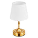 Cordless Rechargeable Table Lamp - Gold Finish with Dimmable 3 Brightness Levels - Monsta Online