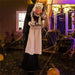 5.2ft Halloween Animatronic Old Lady Maid – Motion Activated with Flashing Red Eyes and Creepy Talking Phrases - Monsta Online