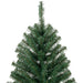 8FT Slim Pencil Artificial Christmas Tree — 1168 Tips, Unlit, Space - Saving, Green, Metal Base - Monsta Online
