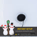 7FT Prelit Inflatable Snowman Family with Bird & Birdhouse and LED Lights - Outdoor Christmas Decoration - Monsta Online