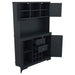 Farmhouse Coffee Bar Cabinet with Wine Storage & Drawers for Kitchen - Monsta Online