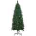 6FT Slim Artificial Christmas Tree — 583 Tips, Unlit, Full Realistic Branches, Collapsible Metal Base - Monsta Online