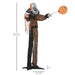 5.4ft Animatronic Halloween Clown – Motion and Sound Activated with Talking, Laughing, Moving Head and Arms - Monsta Online